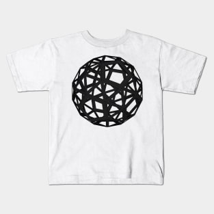 gmtrx lawal v2 skeletal snub dodecahedron Kids T-Shirt